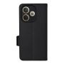 Side Buckle Lychee Patterned Leather Case Compatible With Oppo A5 Pro 5G