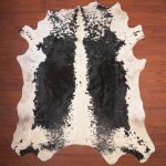 As Grade Nguni Hide 206 Black white XXL - Extra Extra Large Black white Panelled