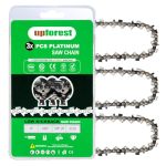 3PC 8 Inch Pole Saw Chain For Kobalt 506891 Kps 80-06 Kps 80-07 Kps 80-08 Polesaw For Sun Joe SWJ800E SWJ806E