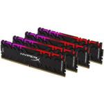 Kingston Hyperx Predator Rgb 32GB 4X8GB DDR4-3600MHZ CL17 1.35V Black Desktop Memory