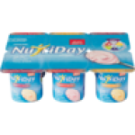 Danone Nutriday Smooth Low Fat Granadilla Strawberry And Apricot Flavoured Dairy Snack 6 X 100G