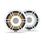 Fusion Signature Series 3I Marine Coaxial Speakers 8.8" 330-WATT Crgbw Coaxial Sports Pair