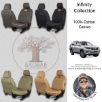 Toyota Land Cruiser Prado Baobab Infinity Collection Seat Covers For