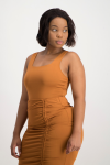 Thandi Square Neck Bodysuit - Glazed Ginger - L