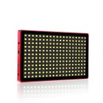 Litufoto 16W LED Video Light-aluminium Case Adjustable Colour Temp & Power Red LIFOL28RD