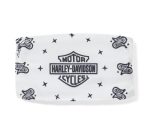 Bar & Shield Headband – Cloud Dancer
