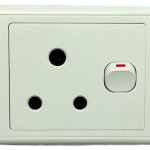 Socket & Cov 1X15AMP Comp 4X2
