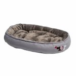 Rogz Catz Snug Podz Small Heart Tails Design On Cool Grey Waggs Pet Shop