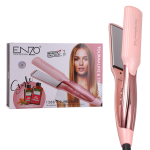 ENZOEN-3217 Professional High-temperature Keratin Treatment Hair Straightener curling Iron - Pink
