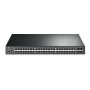 TP-Link JetStream 52-Port Gigabit L2+ Managed PoE+ Switch With 4 SFP Slots