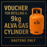 Alva Gas Refill Service VOUCHER 9KG Gauteng Only