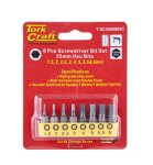Tork Craft S driver Bit Set 8PC Hex H1.5-H6