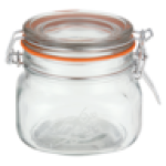 Hermetico Glass Preserve Jar 500ML Colour May Vary