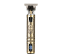 Professional Cordless Hair Clipper With T-blade Haircut Trimmer - Gold