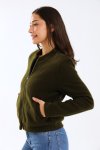 Ladies Zipp-up Melton Jacket