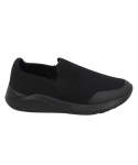 Mens Hush Puppy Zappo CASUAL SLIP ON - 15 Black