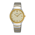 Seiko Champagne Dial Woman's Watch SUR550P1