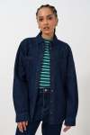 Dark Wash Denim Shirt - 16 Dark Blue