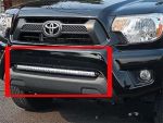 60W Single Row 5W Cree LED Light Bar Atv Utv Ute Grille Truck Suv
