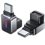 2 Pack USB C 90 Degree Adapter Right Angle Usb-c Male Usb-c Female