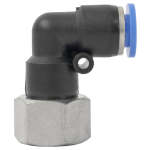 AirCraft Pu Hose Fitting Elbow 8MM-3 8" F