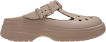 Classic Mary Jane Clog - Taupe M9W11