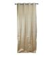 Curtain Suede 140X250 Eyelet Ecru