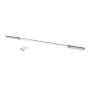 Olympic Bar With 2 Collars Chrome Barbell