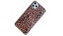 Stylish Leopard Print - Iphone Case - Brown And Black With Neck Lanyard
