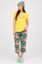 Ladies Printed Short Sleeve 3/4 Pyjama Set