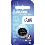 Renata Lithium Batt CR2025 3V