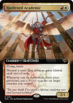Hardened Academic Extended Art Secrets Of Strixhaven - Damaged Foil