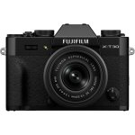 Fujifilm X-T30 III Mirrorless Camera With 13-33MM Black