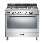 ELBA 90CM Stainless Steel Gas electric Stove 01 9FX 827