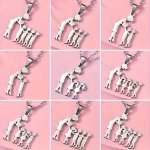 Fashionable And Creative Stainless Steel Necklace Girls And Boys Pendant Necklace Gift For Mother's Day