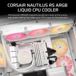 Nautilus 360 Argb White 360MM Radiator Liquid Cpu Cooler Intel Lga 1851 1700 Amd AM5 AM4