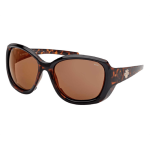 Harley-davidson Women’s Lightning Ride Sunglasses Tortoise Frames brown Lenses