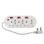 Multiplug Adaptors - 3 Way 3PIN 4 Way 2 Pin AM-07A
