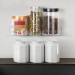 Easy-install No-drill Wall Storage Shelf - Versatile Plastic Organizer For Bathroom Bedroom & Kitchen Bathroom Organizers And St