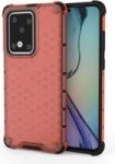 Huawei P40 Pro Shockproof Honeycomb Cover Red