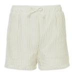 White Crochet Shorts