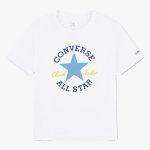 Converse Boys Dissected Chuck Patch T-Shirt In White - White 7
