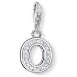 Cz Letter O Charm