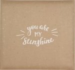 12X12 Postbound Album - You Are My Sunshine