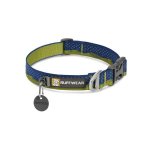 Crag Reflective Dog Collar - Large Green Hills