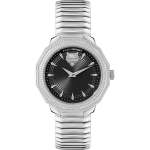 Dynasty Silver Analog Watch 37MM
