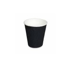Coffee Cup Dw Black 350ML 25 Pack