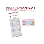 Redfern Rainbow & Unicorn Labels 24