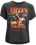 Women's Project Rock Iron Paradise Short Sleeve - Jet Gray XL