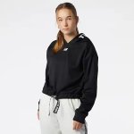 New Balance Women's Relentless Performance Fleece Layer - Black - Medium